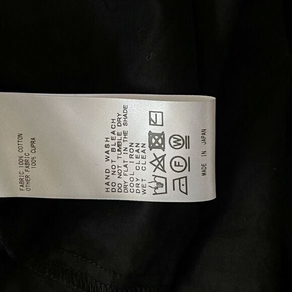 ENRICA black maxi dress Made in Japan one size fits all NWT - Picture 10 of 11